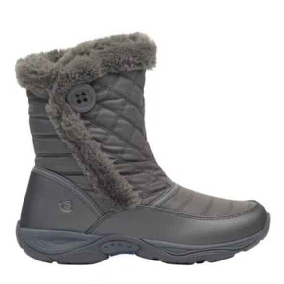 NEW Women S Easy Spirit Exposure 2 Mid CalfBoot Grey Fabric 7 M SHOES, New - Picture 5 of 10